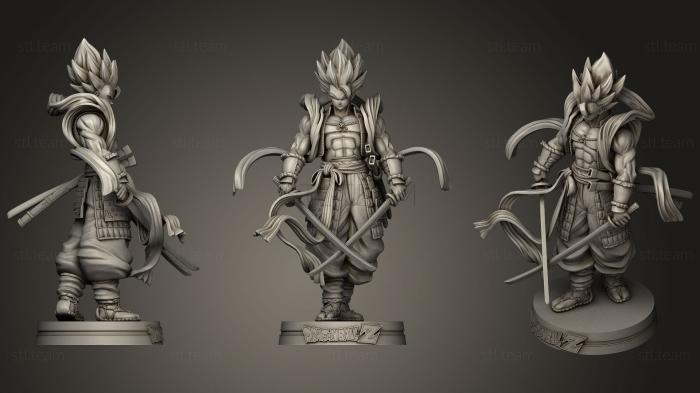 3D model Shogun Gogeta (STL)